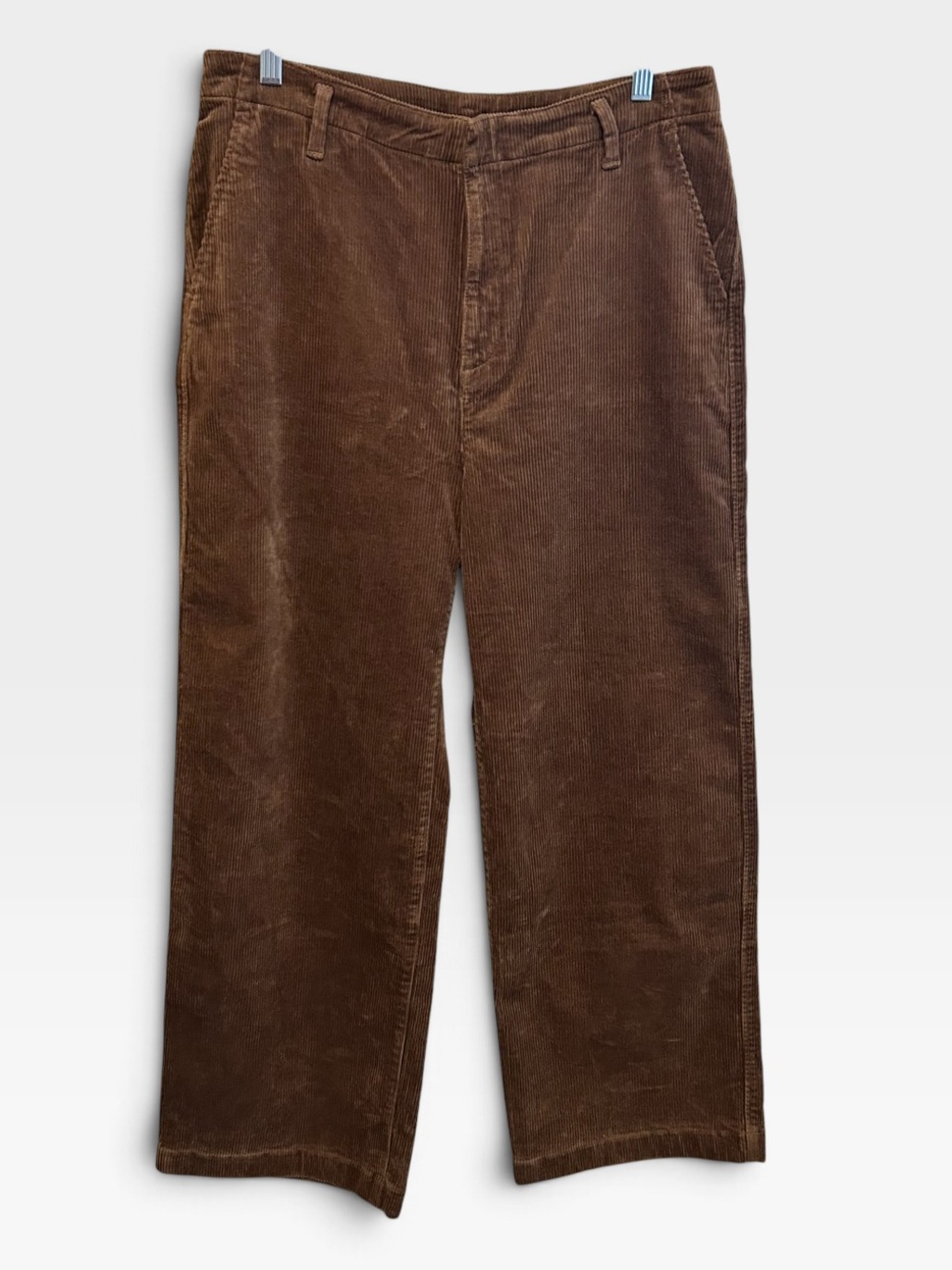 GAP Women’s Wide Leg Corduroy Pants in Rich Brown Size 12